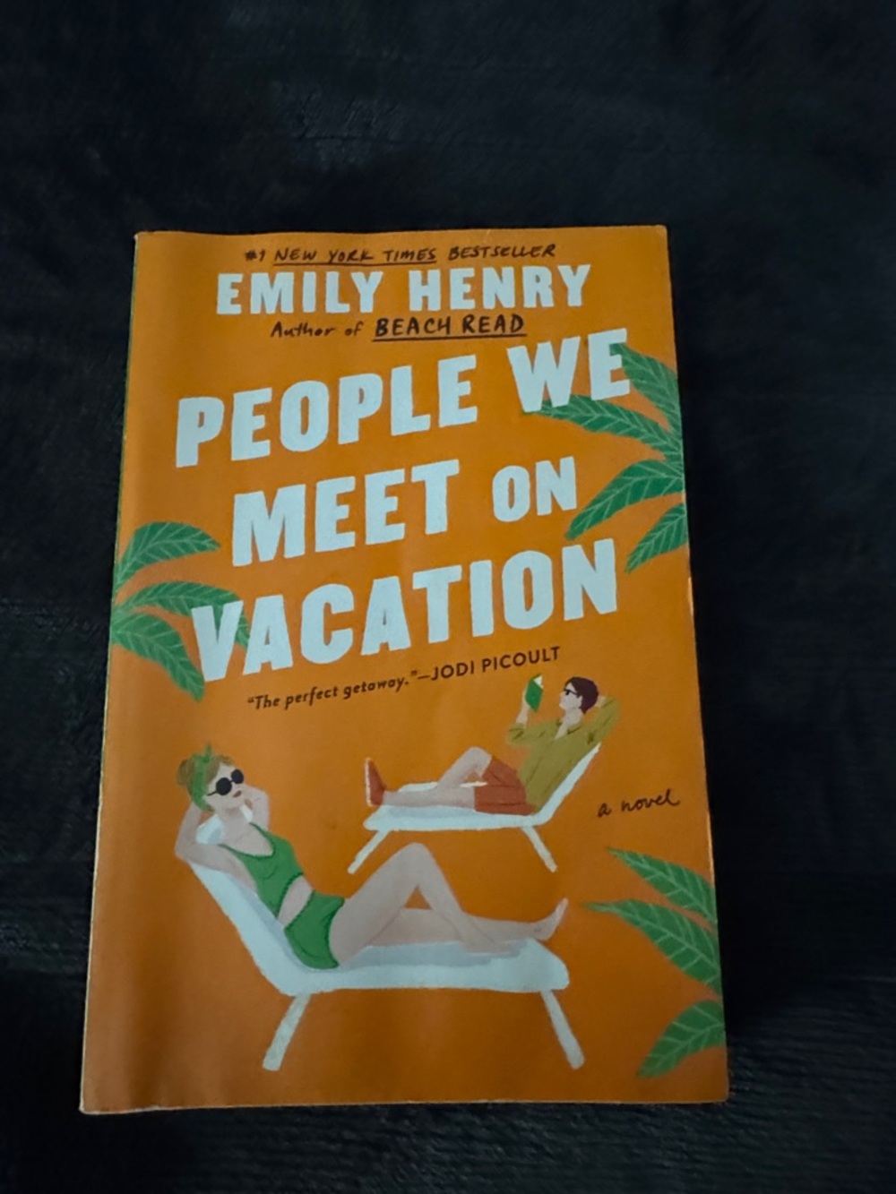 People We Meet on Vacation - Orange Paperback Novel